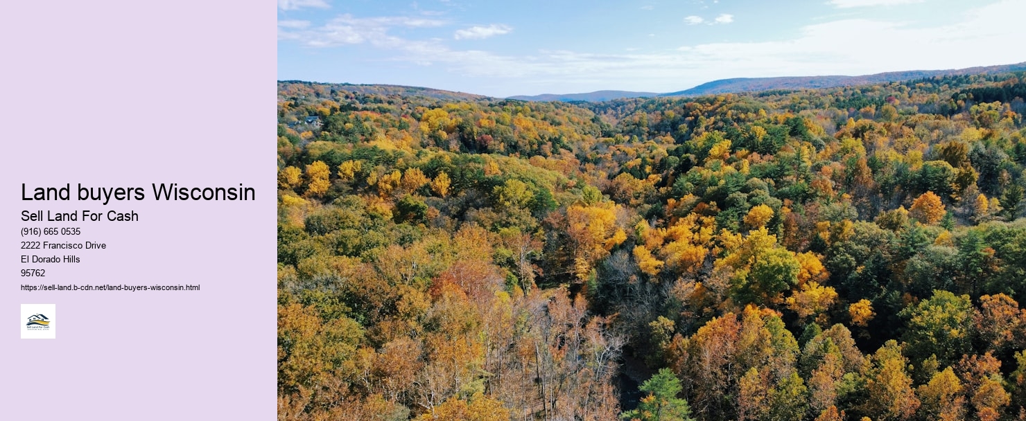 Land buyers Wisconsin